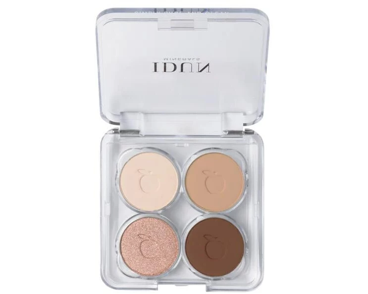 IDUN MINERALS Lidschatten-Palette Mineral Eyeshadow Nejlika mehrfarbig