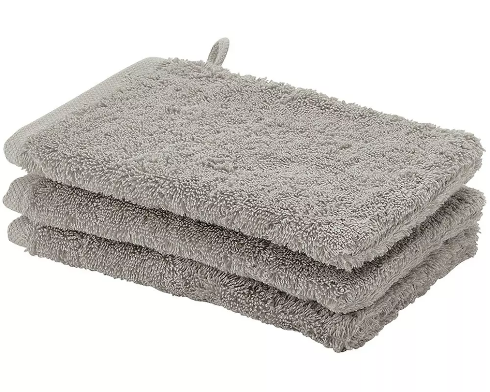 Aquanova Waschhandschuh London 1 Stück 16 x 22 cm, Grau