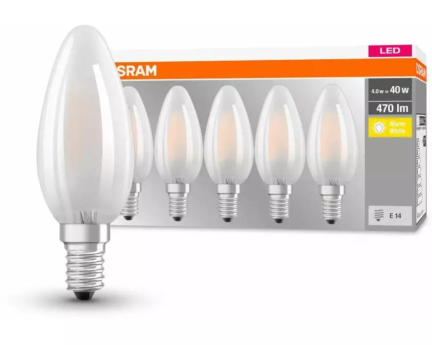 OSRAM Lampe Base Retro, 4W, E14 Warmweiss (WW)