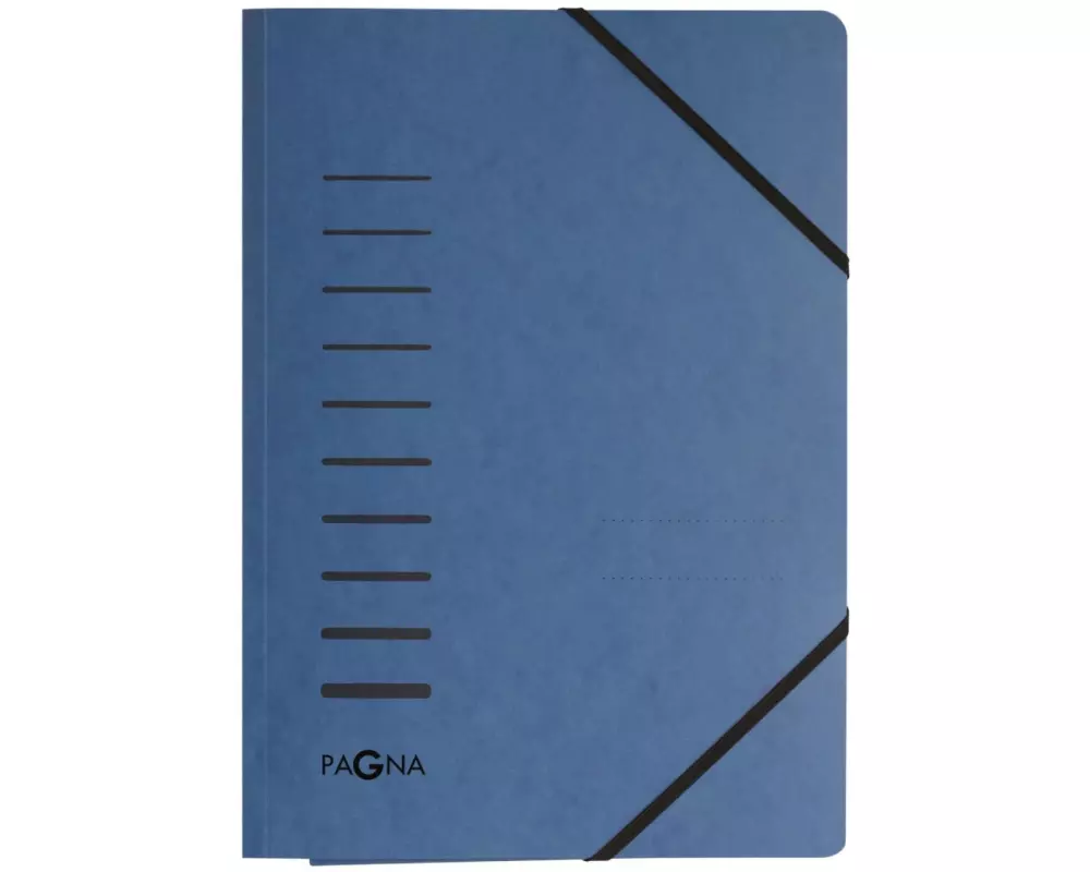 Pagna Gummibandmappe A4 Blau