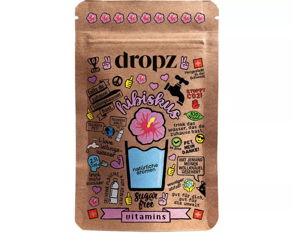 Dropz Hibiskus 1 Beutel à 20 Stück