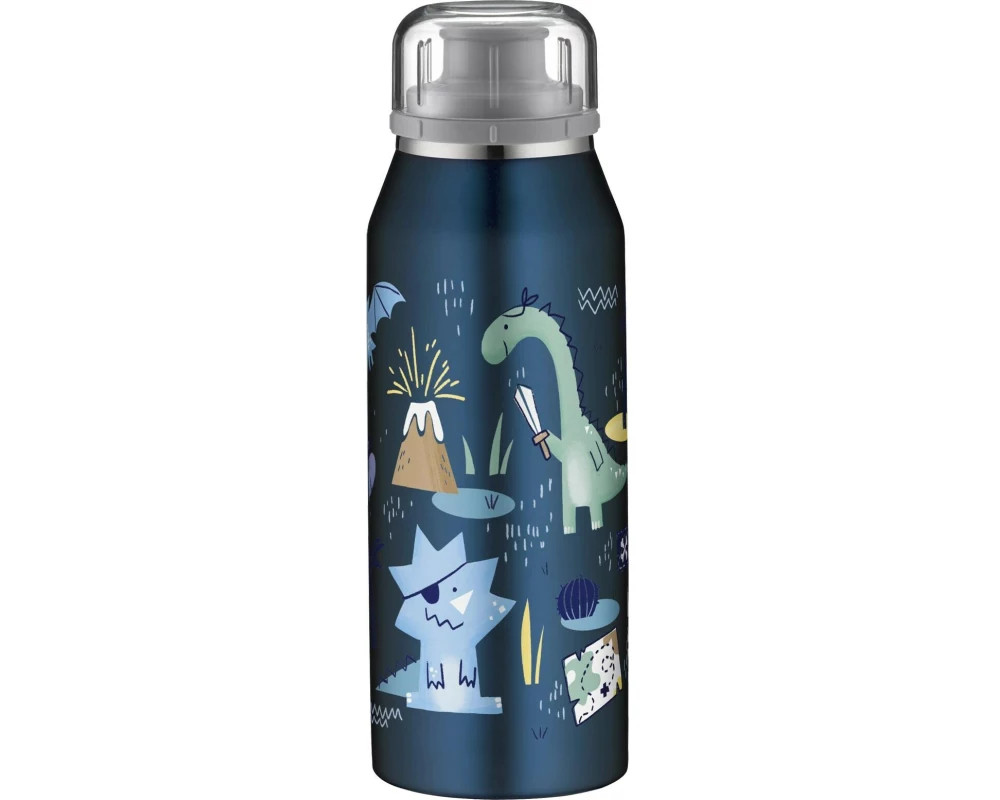 Alfi Thermosflasche Kids Dino Pirates 350 ml, Blau