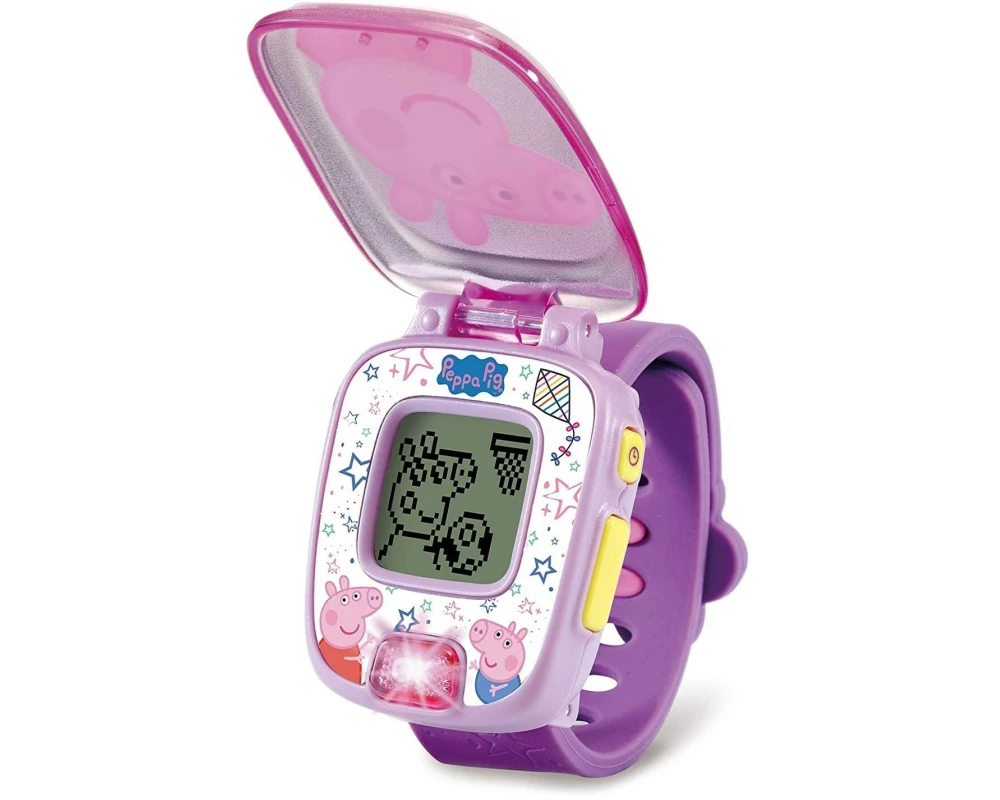 Vtech Smart Watch Peppas Lernuhr Violett/Rosa