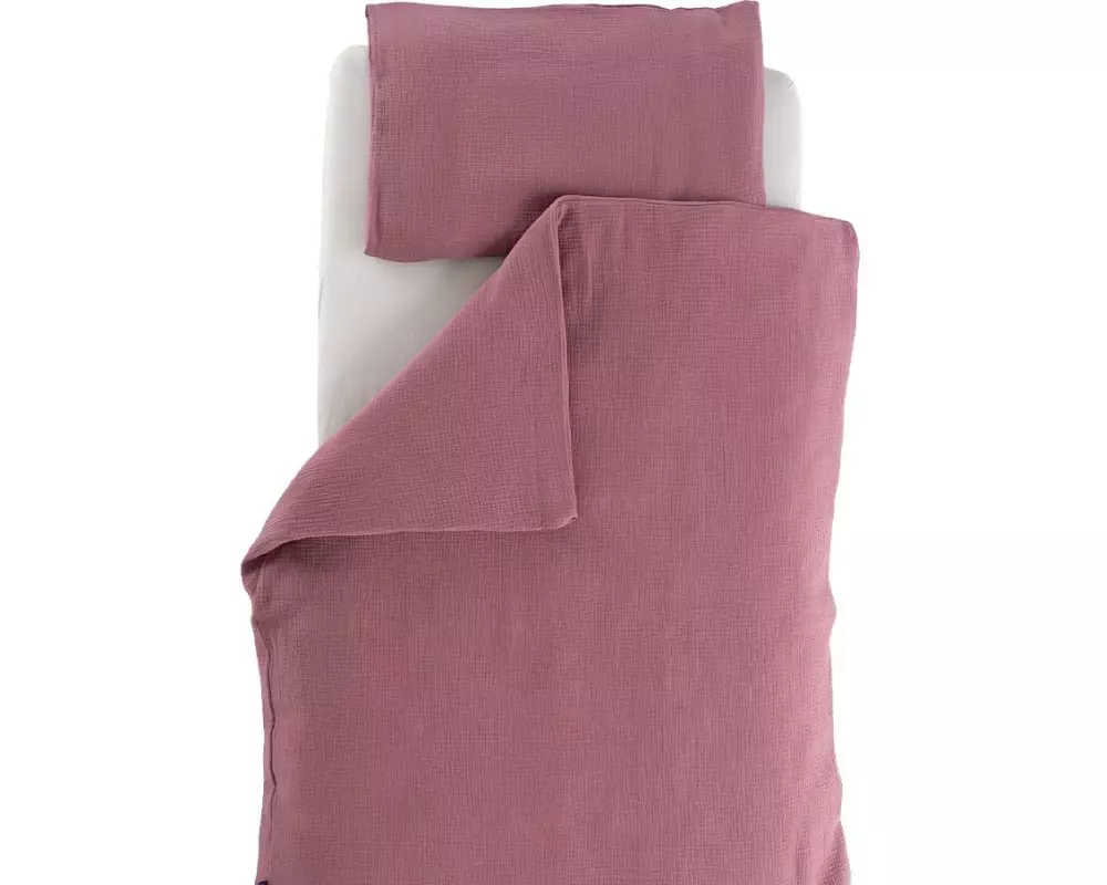 Träumeland Kinderbettwäsche pflaume 100/135 + 40/60 cm