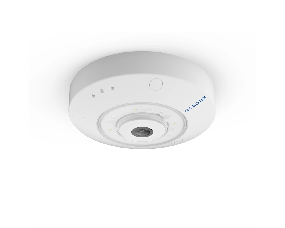 Mobotix Q71B Fisheye Kamera 12 MP, 180°/360°, Weisslicht & IR-LED bis 15m