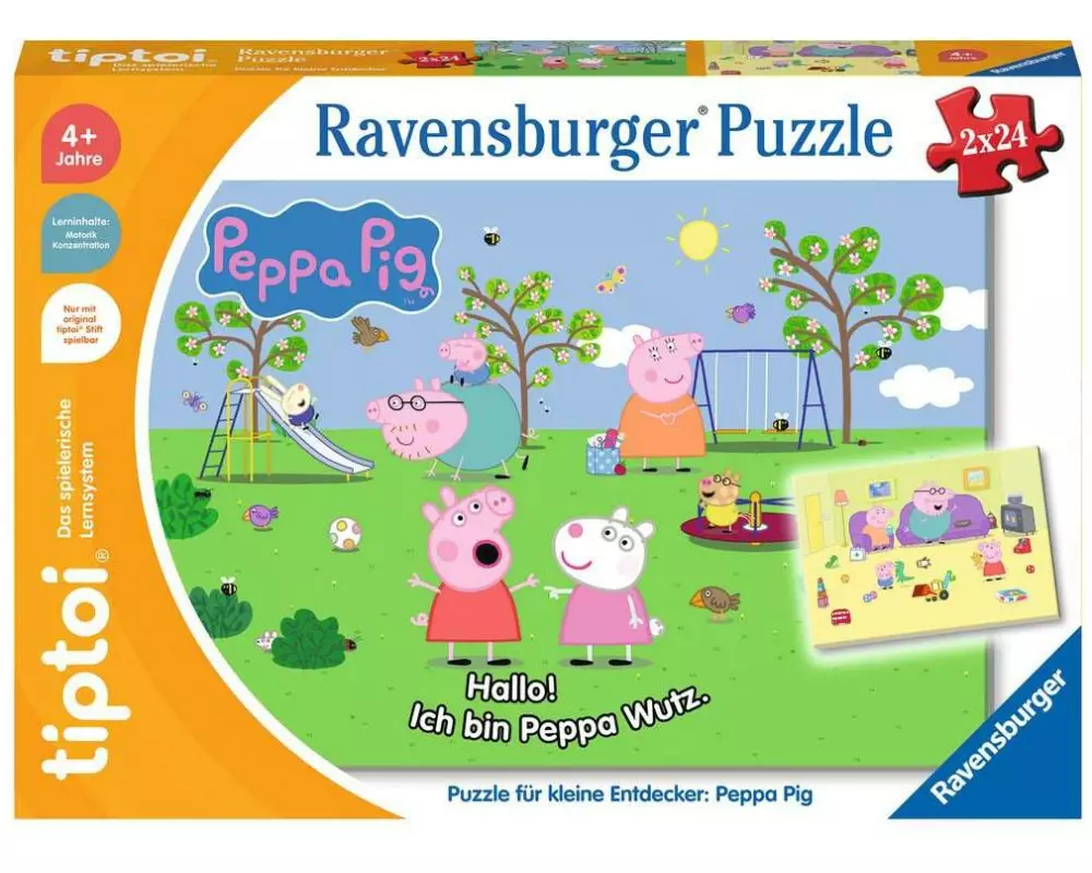 tiptoi Puzzle Peppa Pig – kleine Entdecker