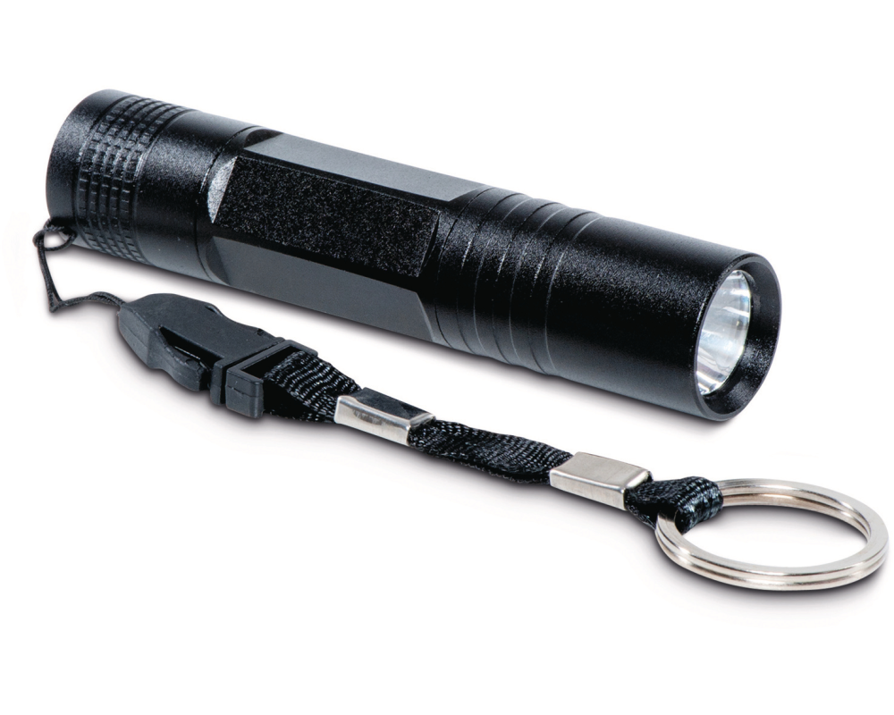 MAUL LED-Taschenlampe MAULjuno 3W 8186290 schwarz, 50000h, 120lum