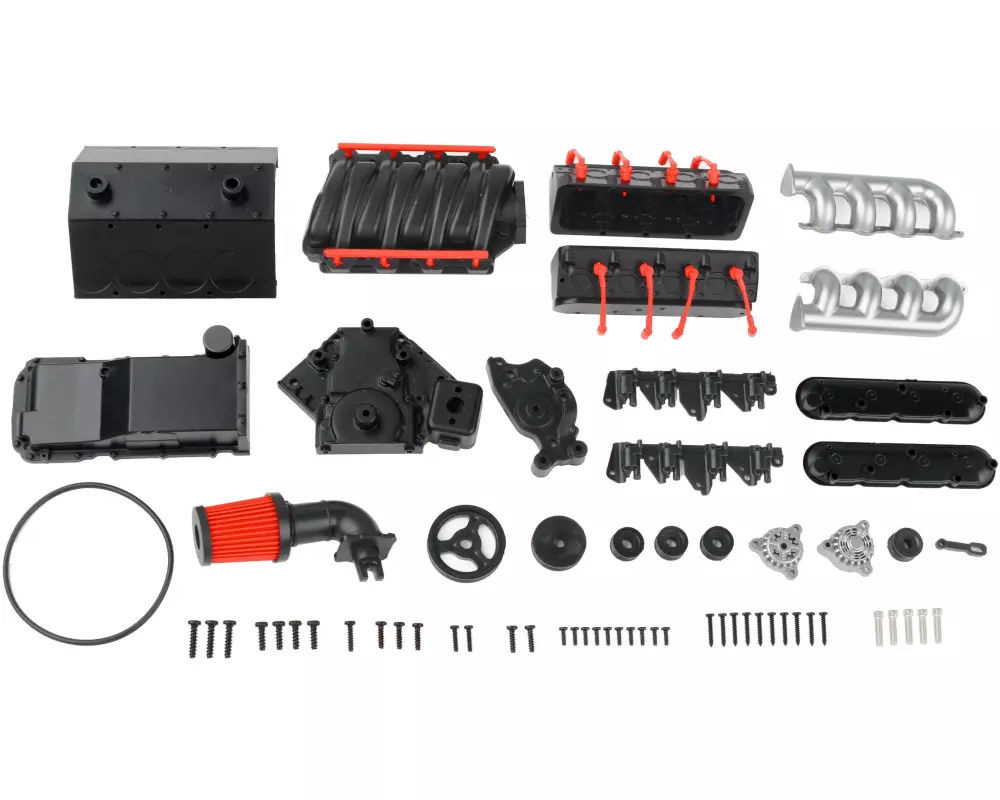 RC4WD Motorenattrappe V8 für Miller Rock Racer