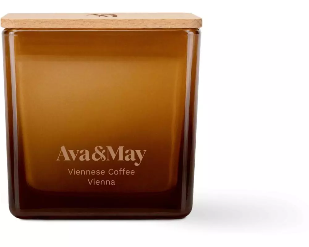 AVA & MAY Duftkerze Viennese Coffee 220 g
