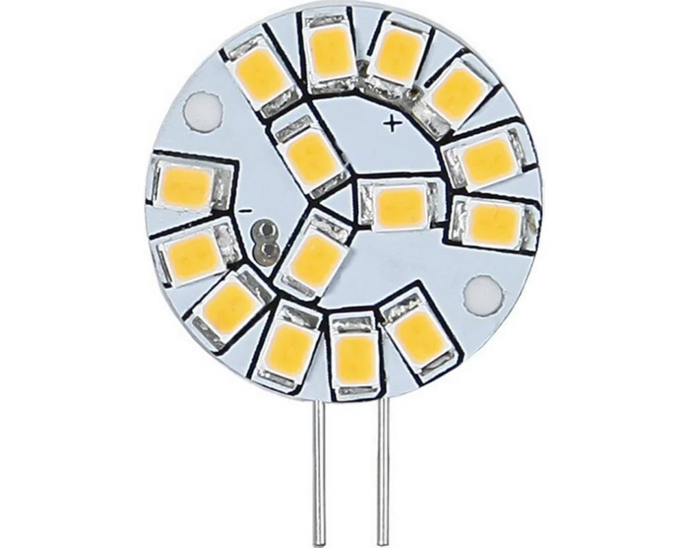Star Trading LED Leuchtmittel G4 Halo-LED 180 lm, 2700K, 2W, 12 V AC/DC