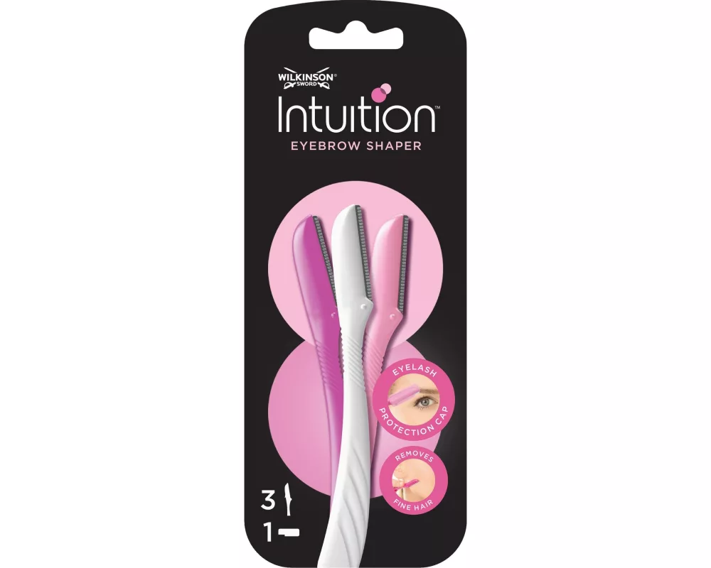 Wilkinson Intuition Perfect Finish Eyebrow Shaper 3 Stück