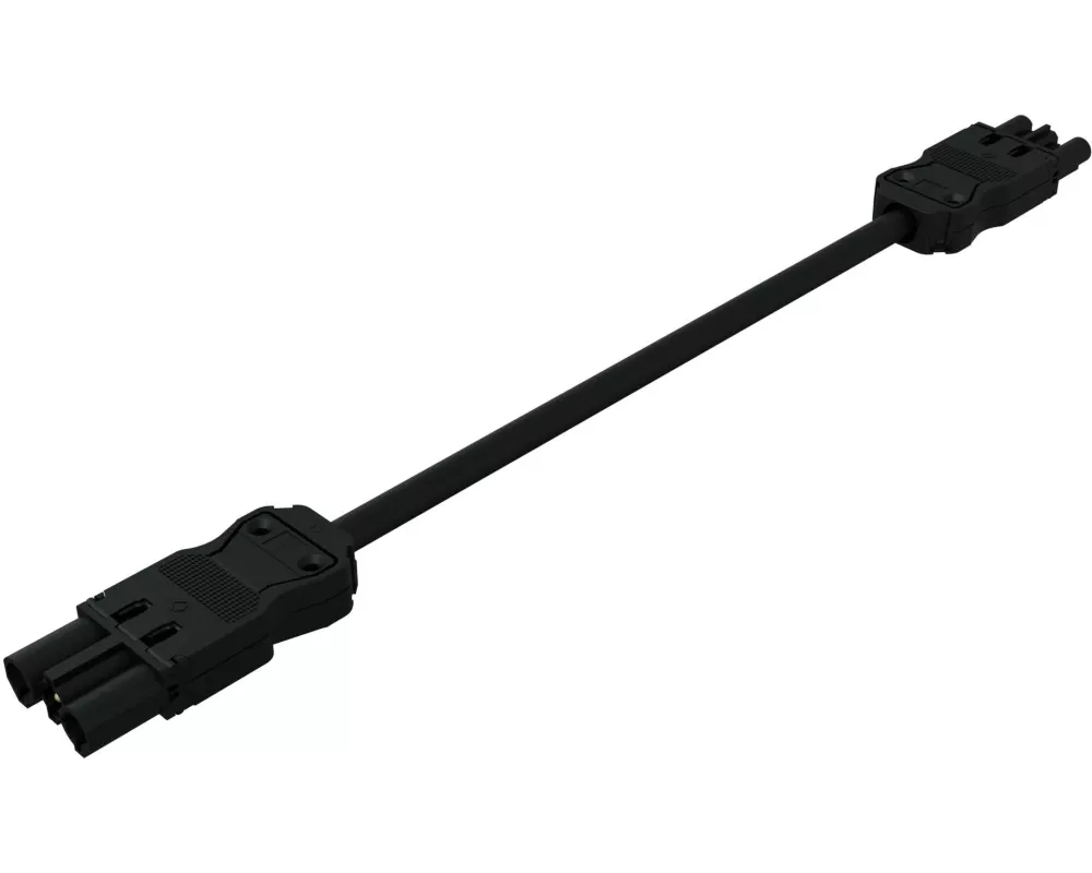 IB Connect Verlängerungskabel GST18I3 - GST18I3, 3 m Schwarz