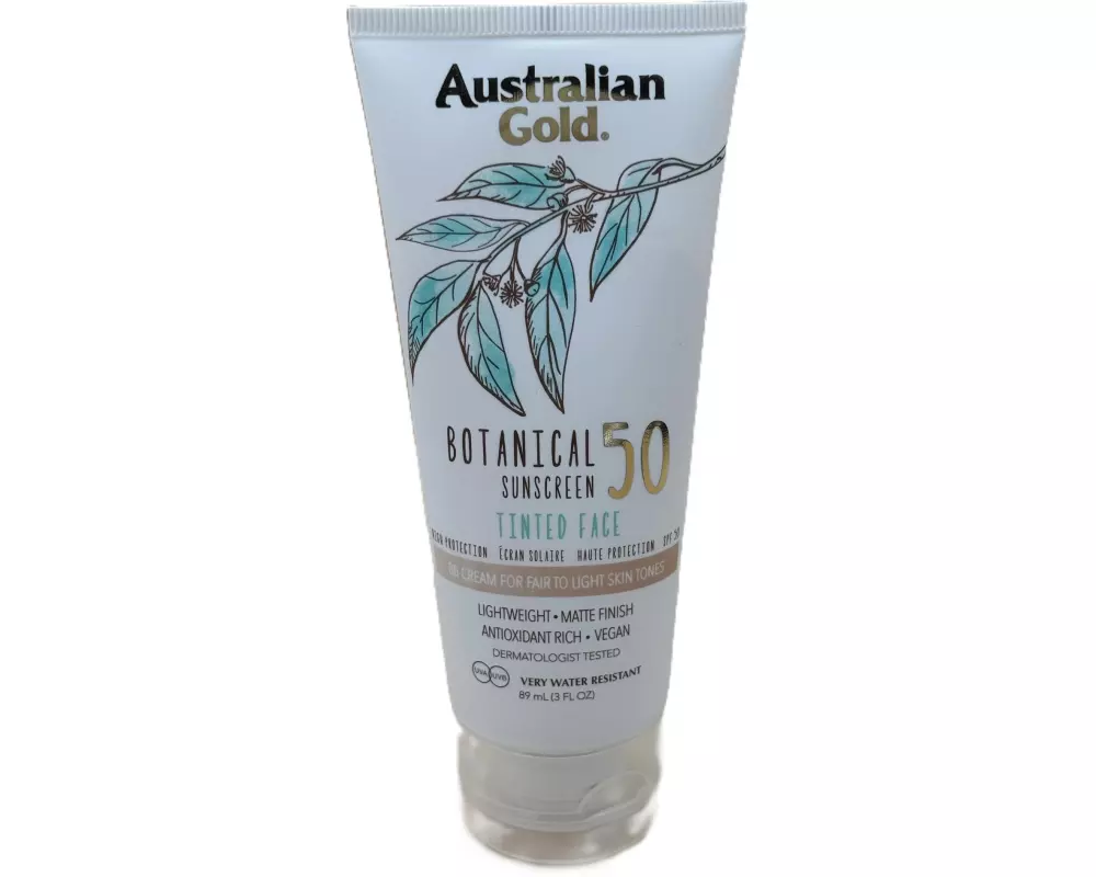Australian Gold Sonnencreme Botanical Tinted Face Light SPF 50 89 ml