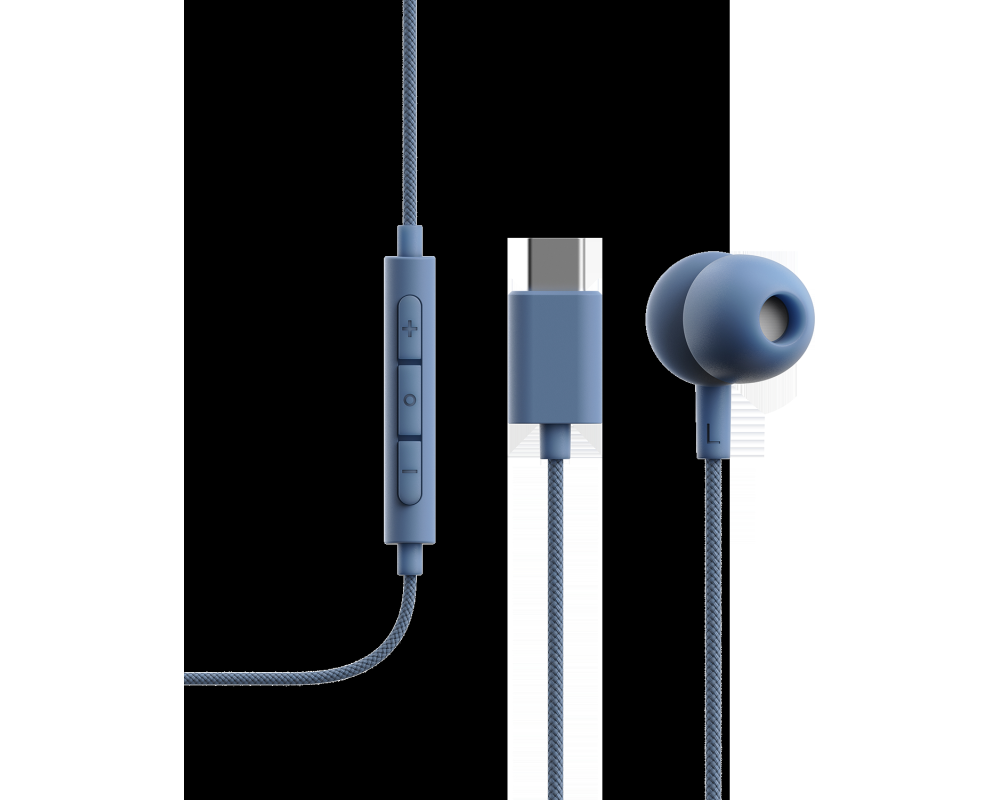 SUDIO Wired Earbuds V3BLU V3, Blue