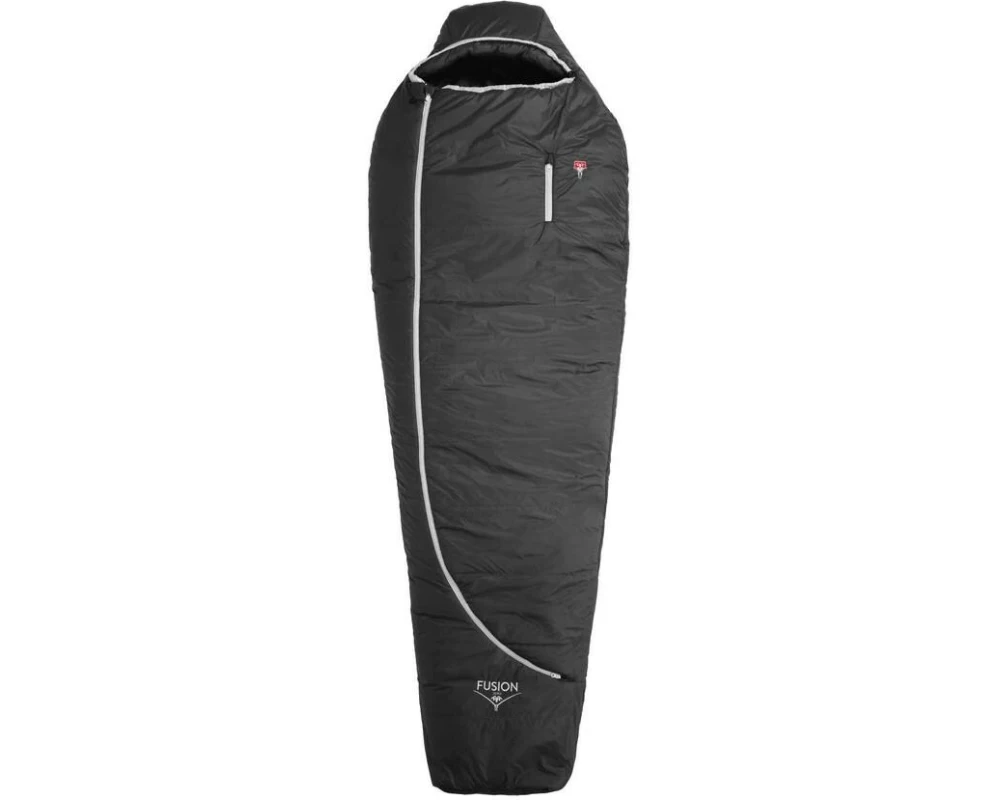 Grüezi Bag Schlafsack Fusion Zero -3 °C 188 cm, Schwarz