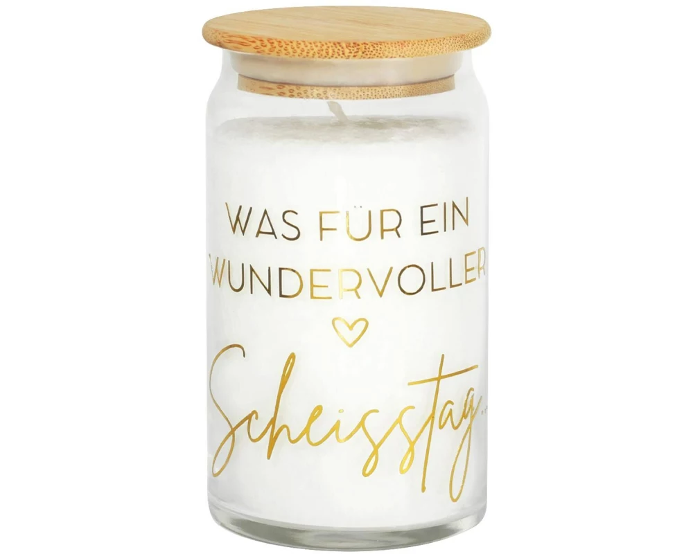 Candle Factory Kerze im Glas Schweisstag 12 x 7 cm