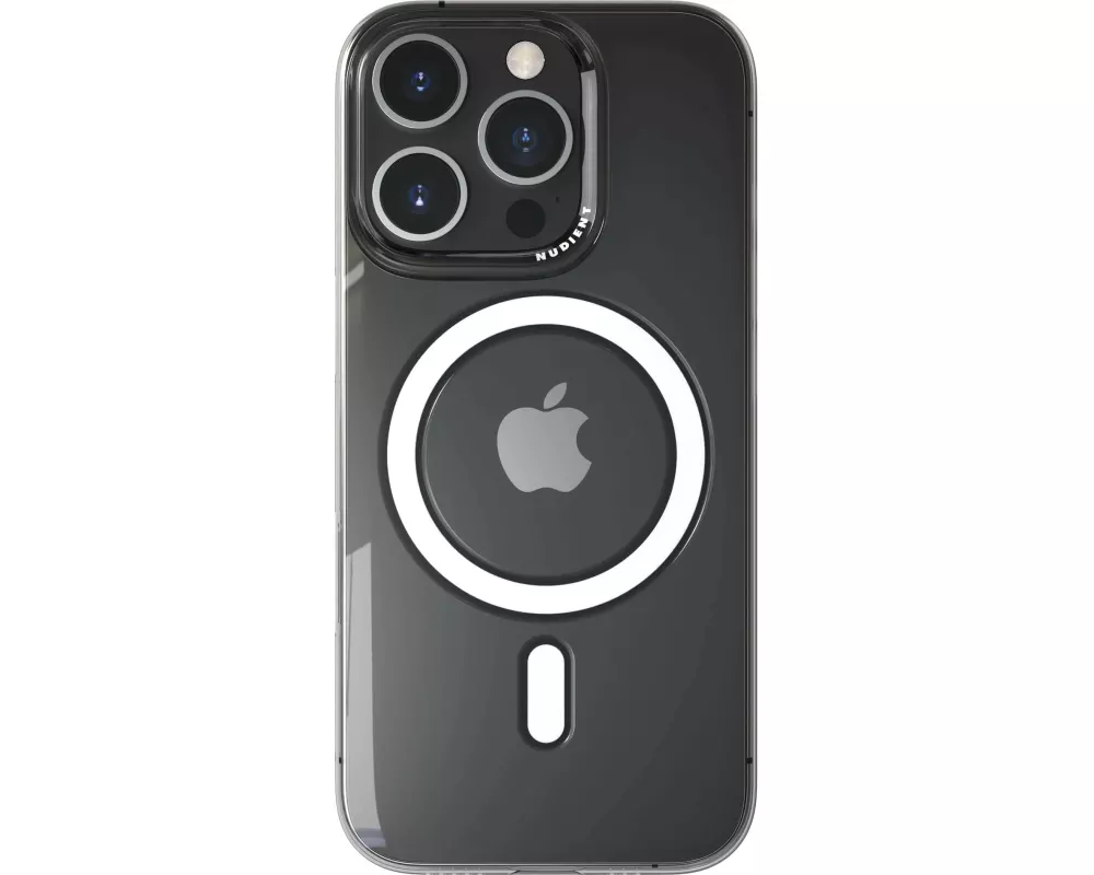 Nudient Back Cover Thin Case Magsafe iPhone 16 Pro Transparent