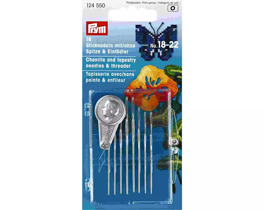Prym Sticknadel Nr. 18-22 16 Stück
