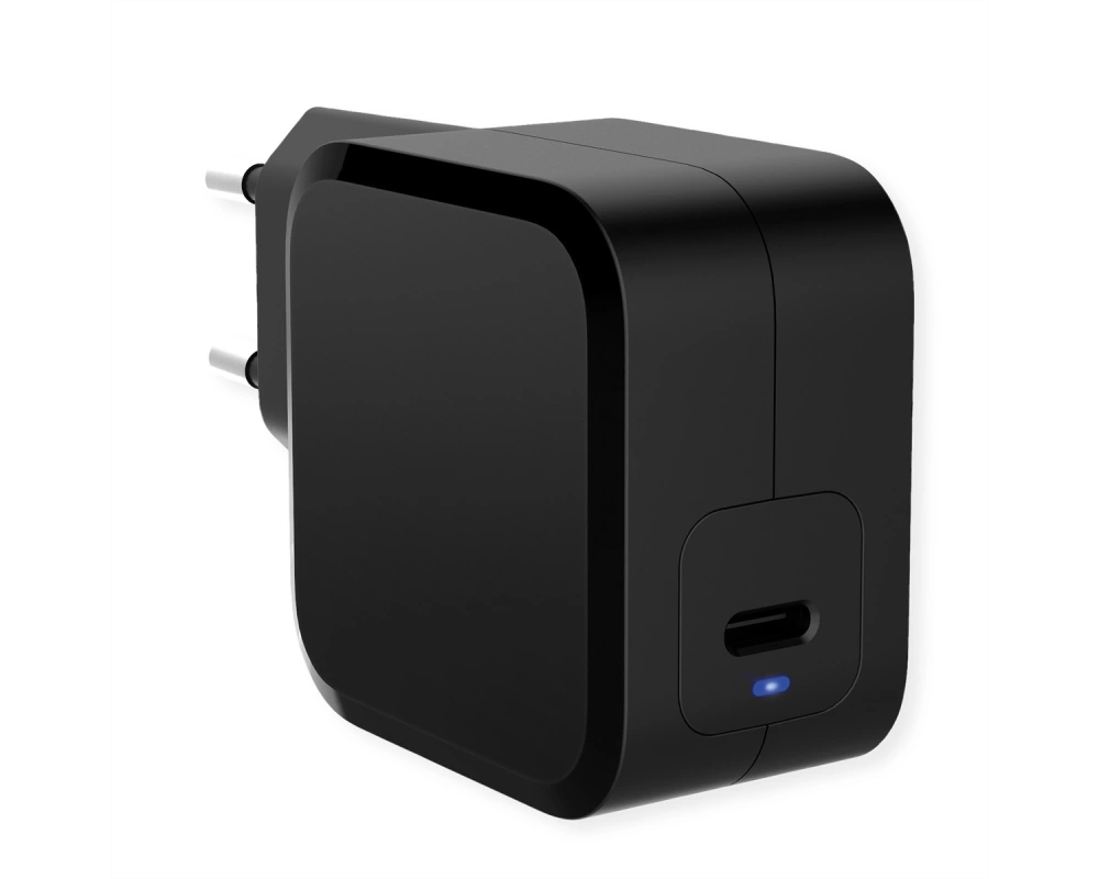 VALUE USB Charger mit Euro-Stecker, 1 Port (Typ-C PD), 45W