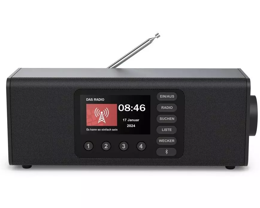 Hama Digitalradio DR2002 Schwarz