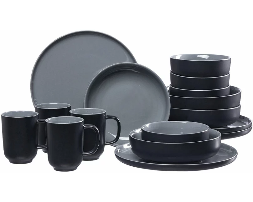 Ritzenhoff & Breker Jasper Kombiset 16-teilig schwarz