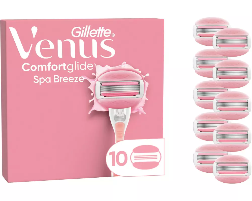 Gillette Venus Rasierklingen Comfortglide Spa Breeze 10 Stück