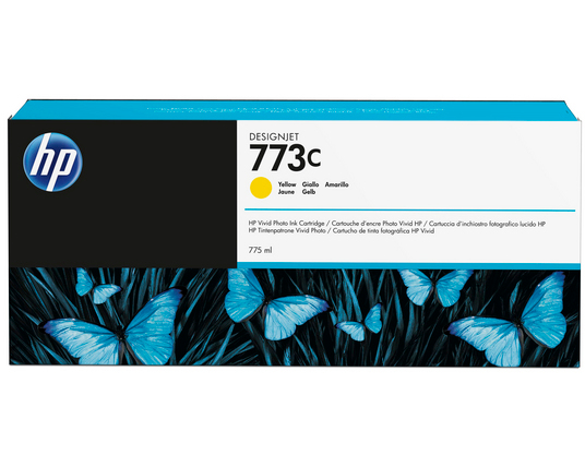 HP Tintenpatrone 773C yellow C1Q40A DesignJet Z6600 775ml