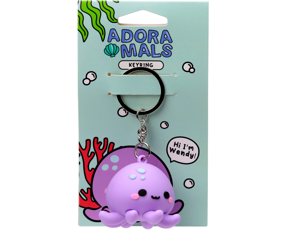 ROOST Schlüsselanhänger 4cm Key277 Oktopus