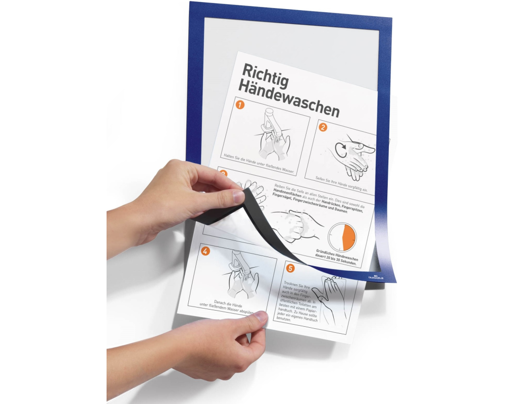 DURABLE Duraframe A4 489907 dunkelblau