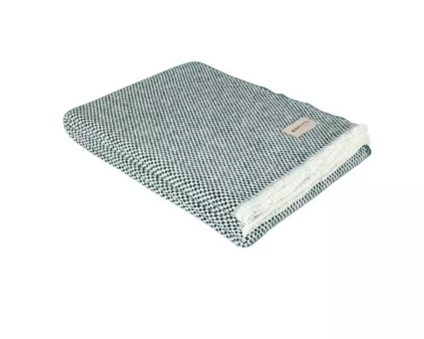 Eskimo Decke Torino 130 x 180 cm, Dunkelgrün