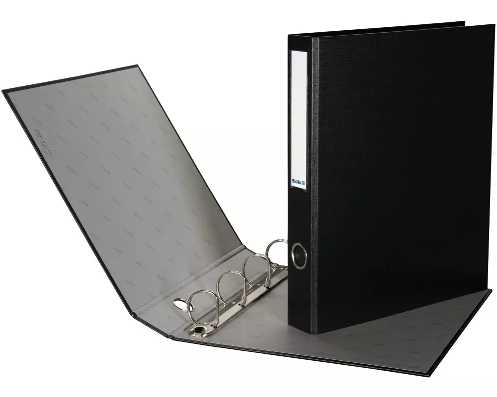 Biella Zeigebuch Dinor-Quatro A4 4 cm, Schwarz