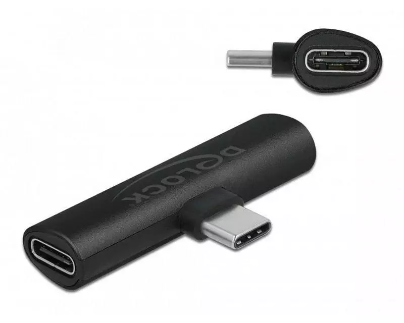 Delock USB 2.0 Adapter Typ-C-Stecker zu 2x Typ-C-Buchse