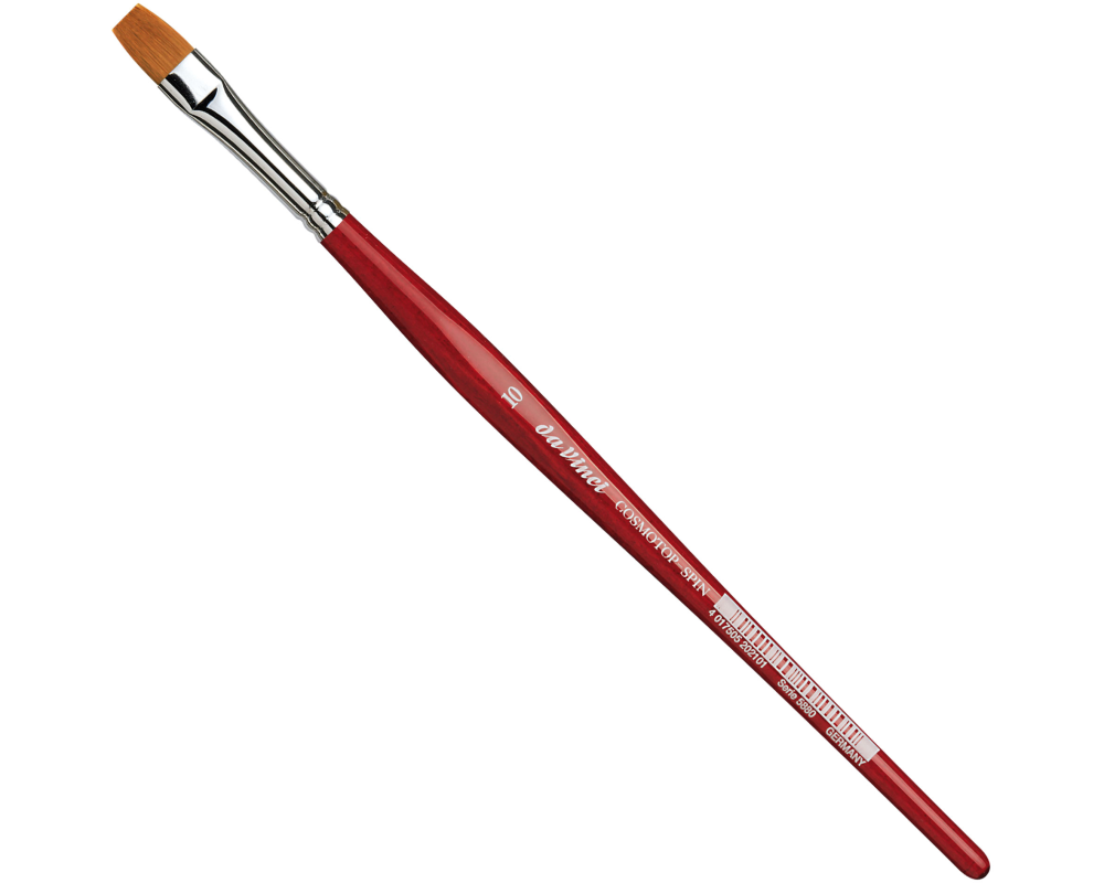 DA VINCI Flachpinsel Cosmotop Spin VA-5880_10 Grösse 10, Synthetik