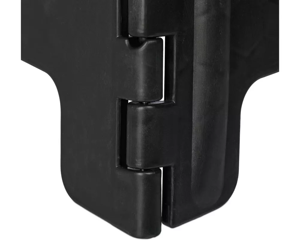 relaxdays Klapphocker XL, Schwarz