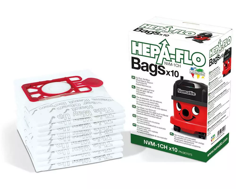 Numatic Staubfilterbeutel Hepa-Flo NVM-1AH 10 Stück