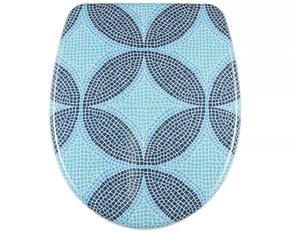 diaqua Toilettensitz Nice Mosaik Blau