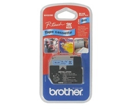 PTOUCH Band, nicht lam. schwarz/blau M-K521 zu PT-65/75/85/110 8m x 9 mm