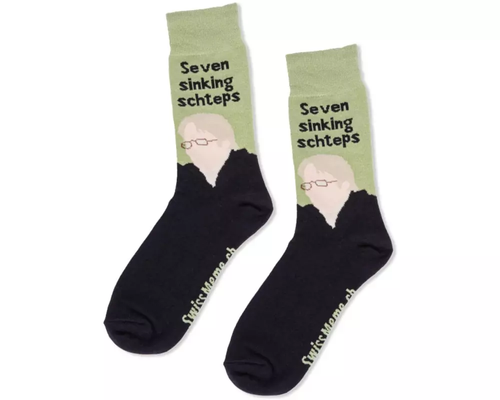 Swissmeme Socken Seven sinking schteps, Grösse 37-42
