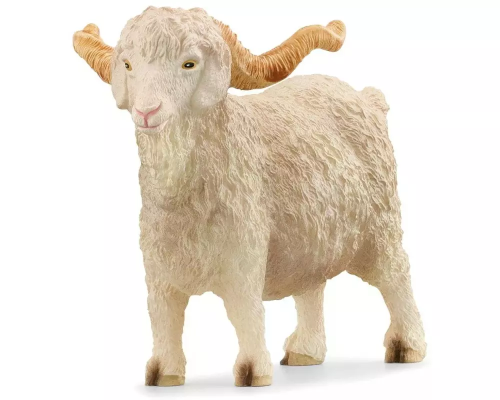 Schleich Spielzeugfigur Farm World Angoraziegenbock