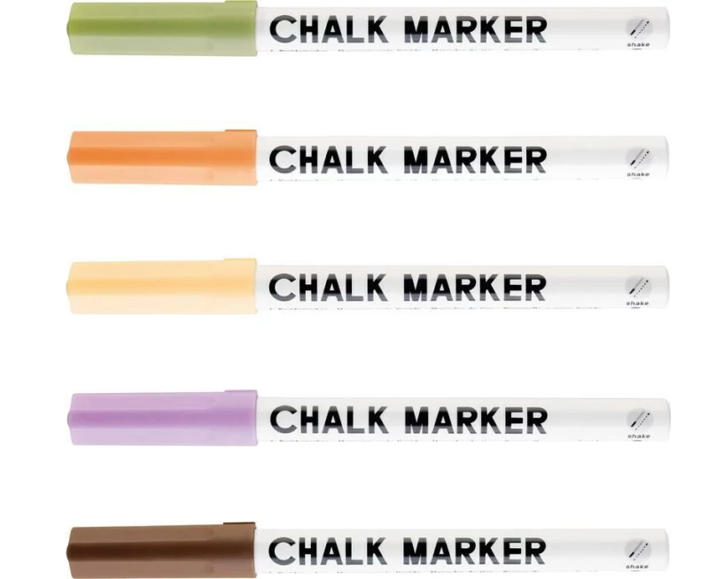Folia Chalkmarker GOLDEN HOURS 5er Set