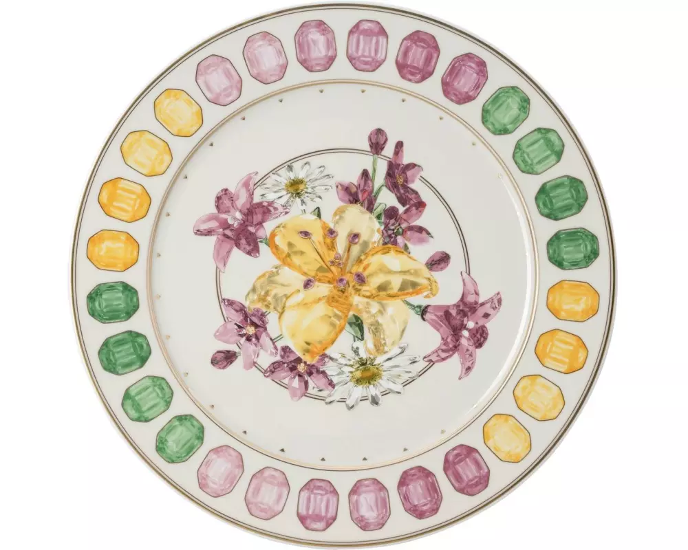 Rosenthal Platzteller Idyllia Bouquet Mehrfarbig