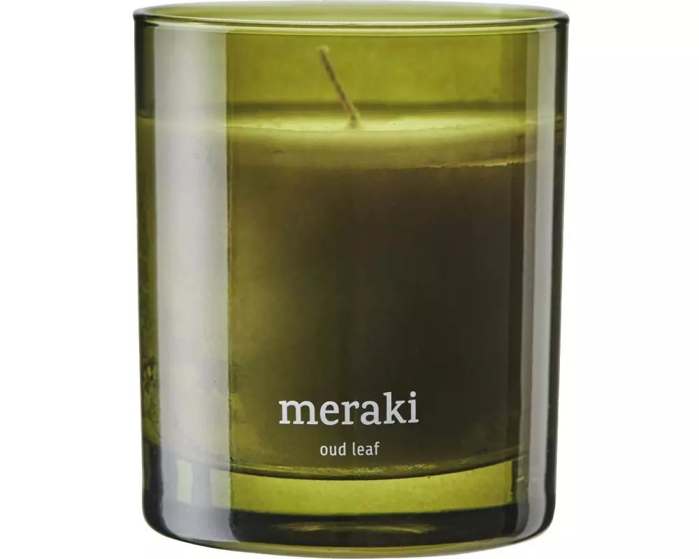 meraki Duftkerze Oud leaf im Glas, 200 g