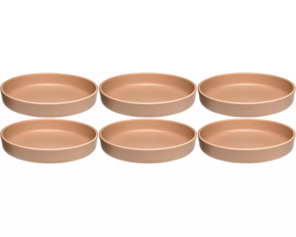 Leonardo Frühstücks- & Dessertteller Roma 6 Stück,Orange