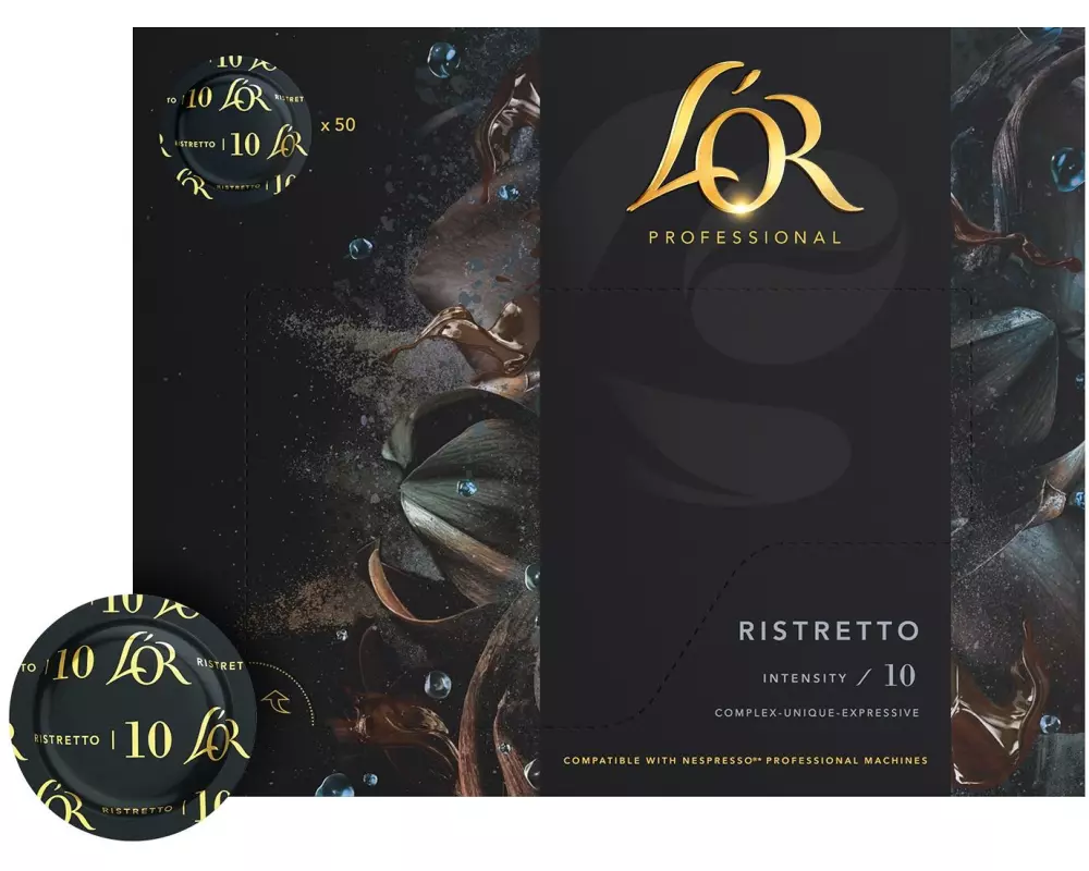 L'Or Professional Pads Espresso Ristretto 10 50 Stück