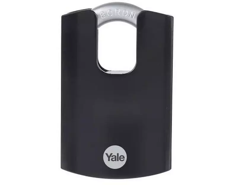 Yale Vorhängeschloss Y300CB 63/27 Schwarz Stahl