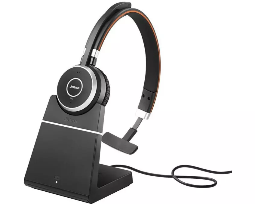 Jabra Headset Evolve 65SE Mono MS inkl. Ladestation