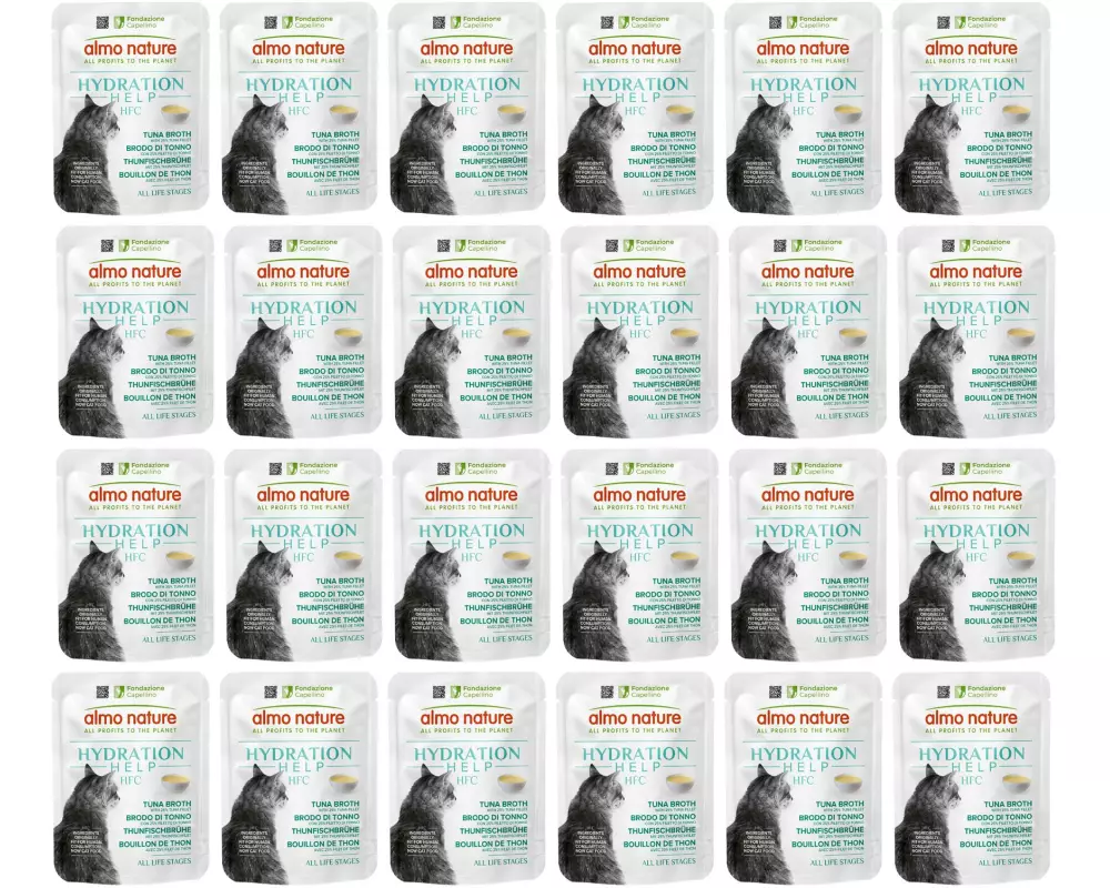 Almo Nature HFC Hydration mit Thunfisch und Brühe 24 x 50 g
