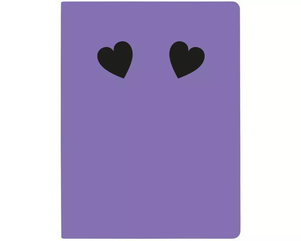 Nuuna Notizbuch Give me your heart, 10.8 x 15 cm, Punktraster