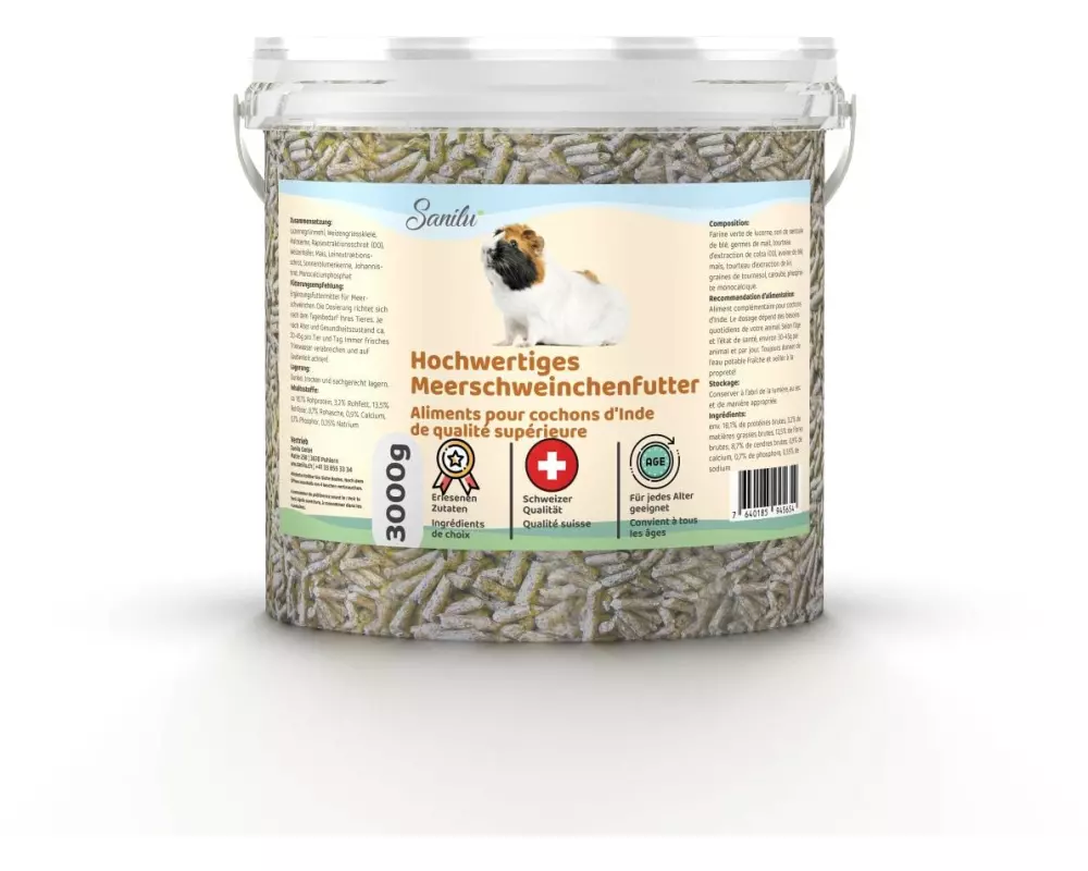 Sanilu Hochwertiges Meerschweinchenfutter 3.5 kg