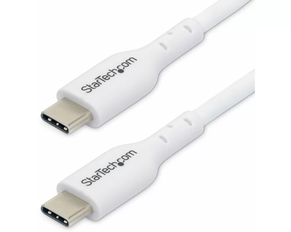 StarTech.com USB2CC2MNCWHE2PK USB Kabel USB 2.0 2 m USB C 0,48 Gbit/s 60 W Weiß